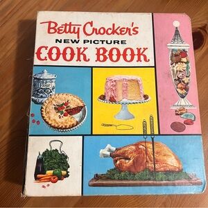 Vintage Betty Crocker’s New Picture Cookbook with Illustrations